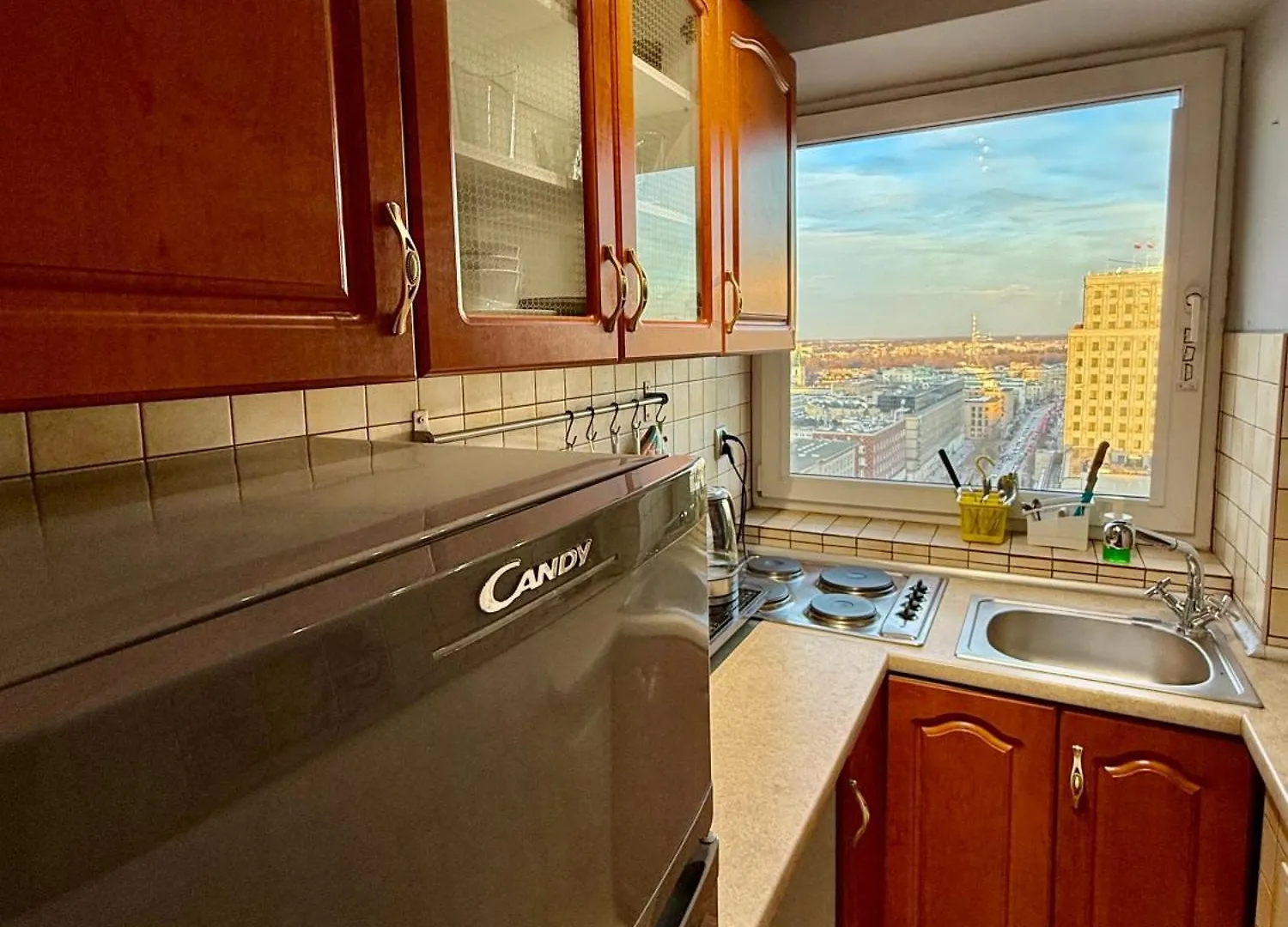 Super Apartment Yellow 2X Metro Fast Wifi 1 Gbs Netflix Panorama Miasta Warszawa